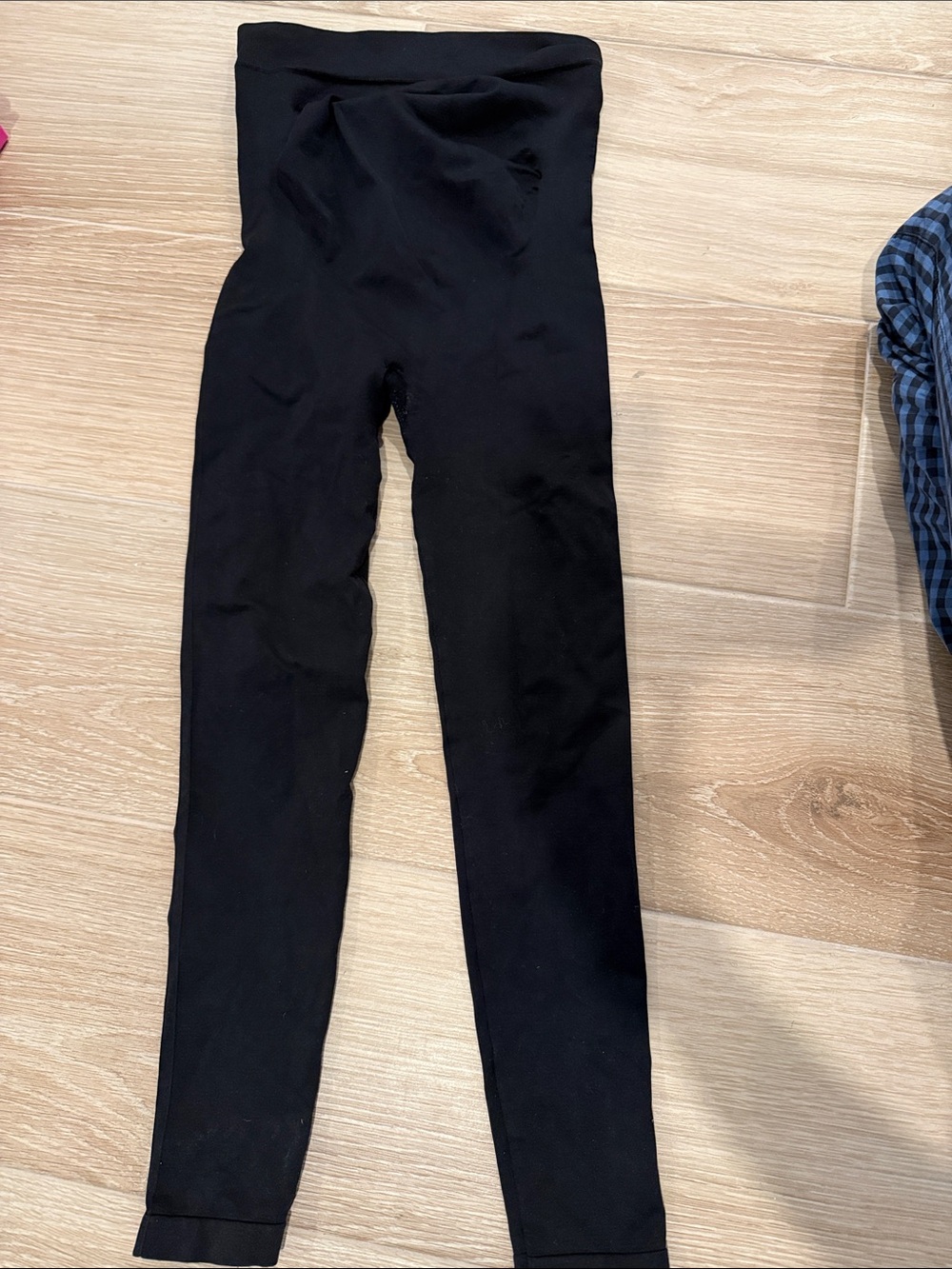 Black Kids High-Waist Leggings
